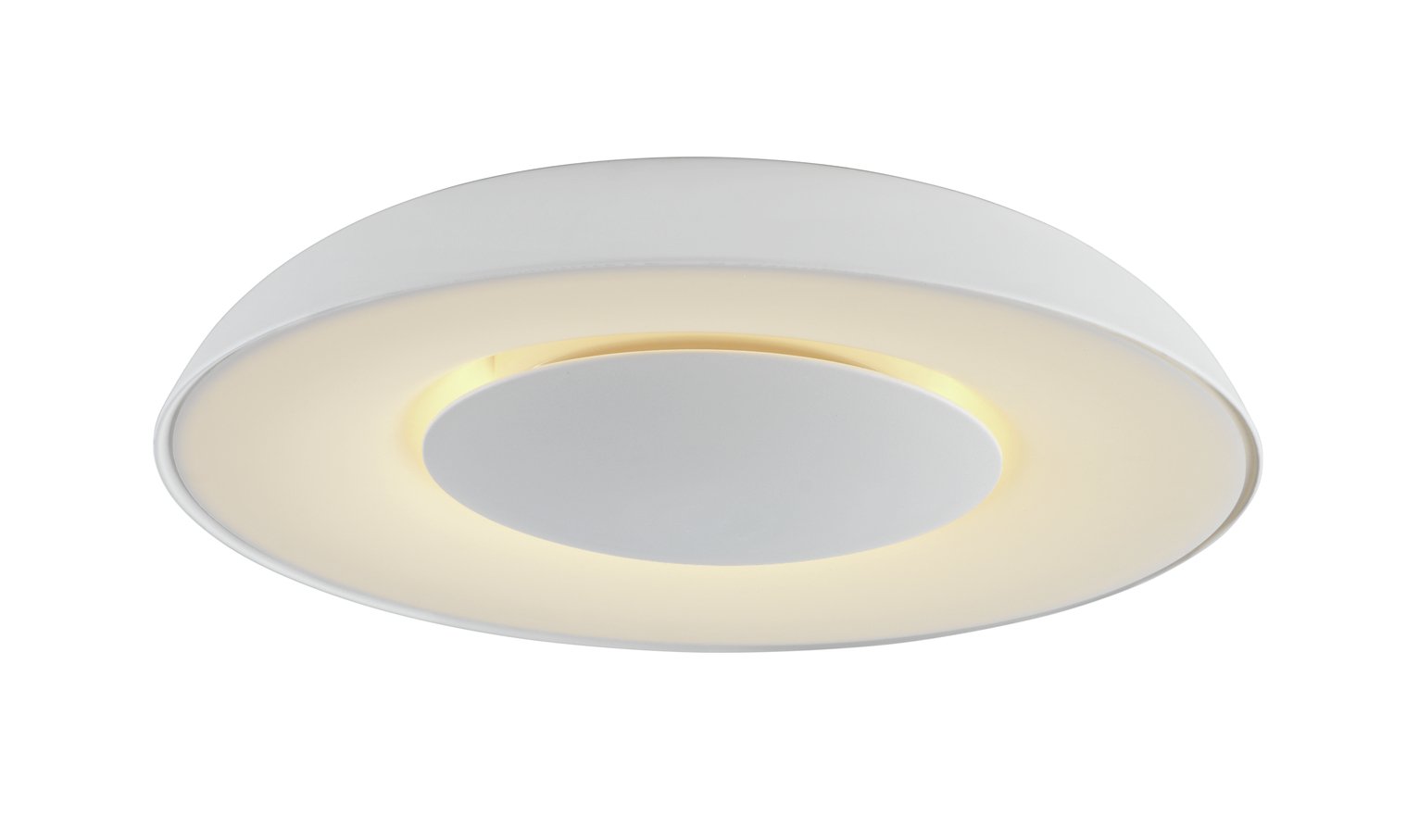 Argos Home Larne LED Flush Ceiling Light - White