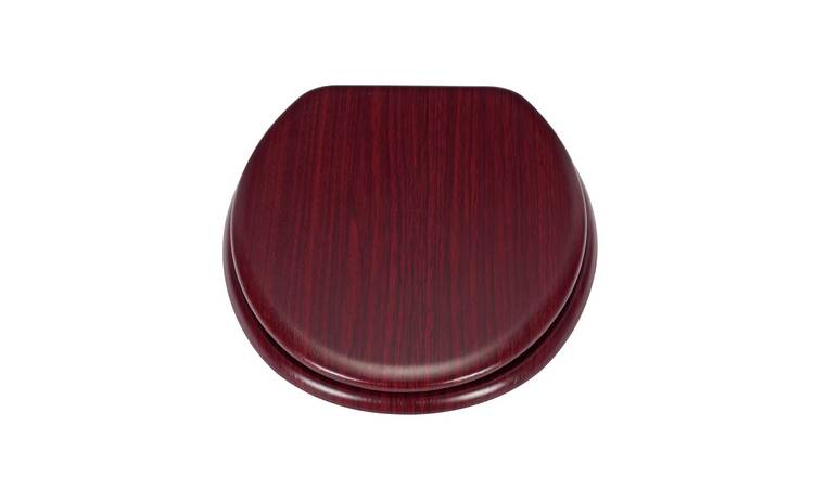 Buy Argos Home Wooden Toilet Seat Mahogany Effect Toilet Seats Argos