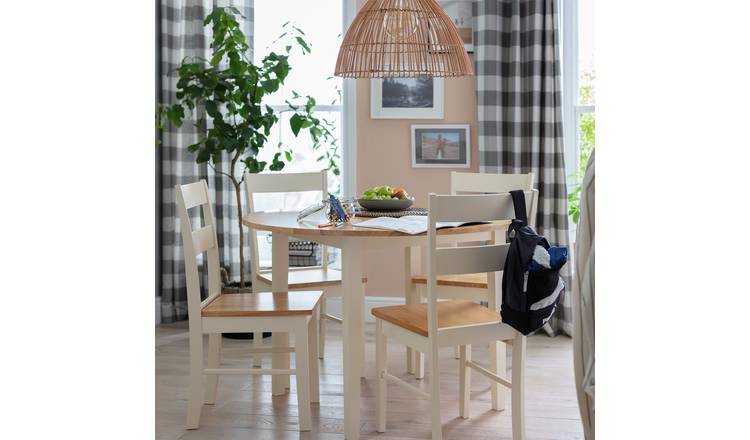 Argos wooden online chairs