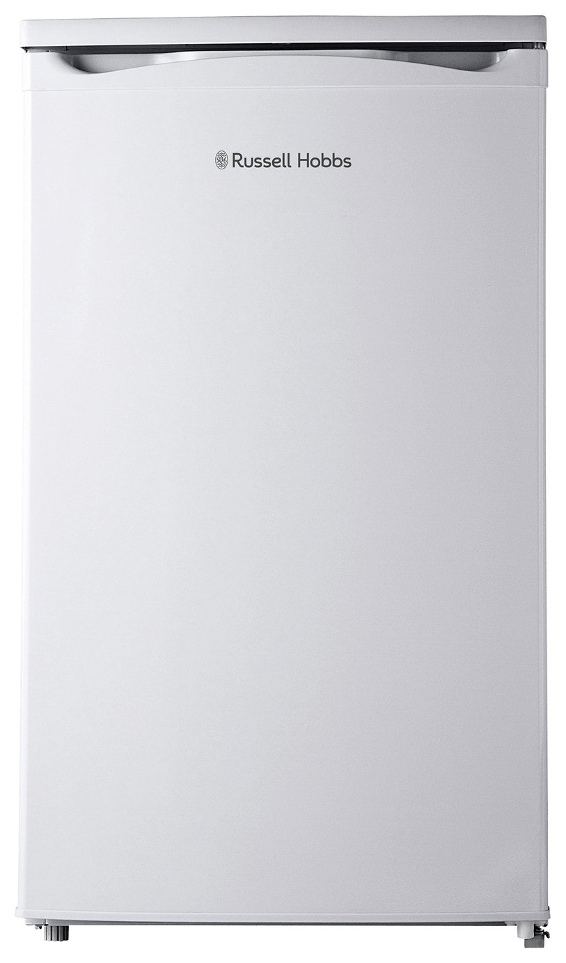 RUSSELL HOBBS UNDER COUNTER 50CM WIDE LARDFRIDGE WHITE review