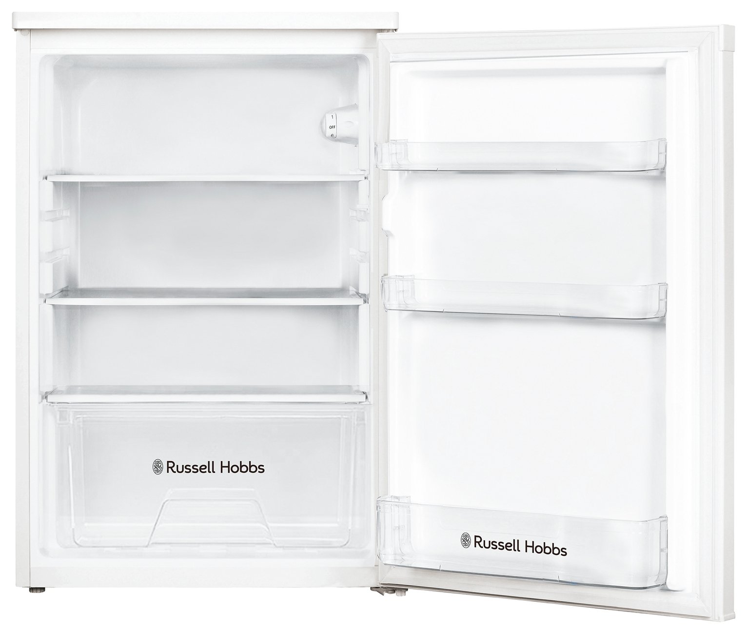 RUSSELL HOBBS UNDER COUNTER 50CM WIDE LARDFRIDGE WHITE Reviews