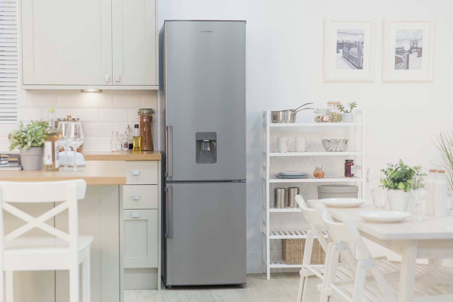 Russell Hobbs RH55FFWD180SSM Tall Fridge Freezer S/ Steel Reviews