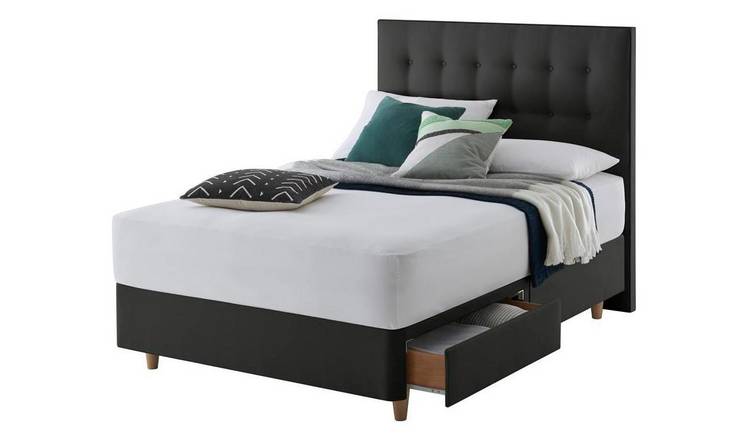 Buy Silentnight Alaro Small Double 2 Drawer Divan Set Divan Beds