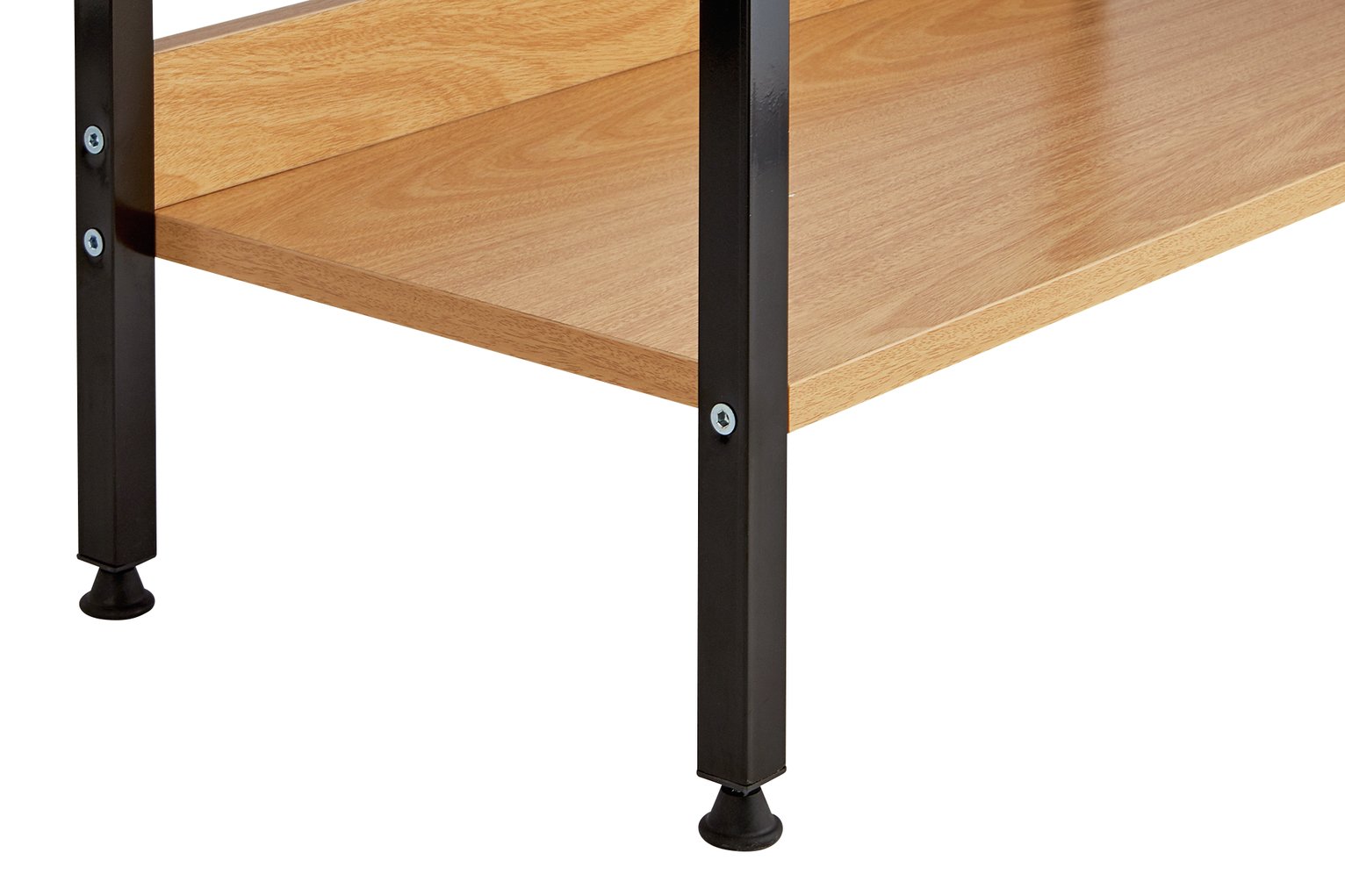 Argos Home 4 Tier Metal & Oak Effect Shelf Unit Reviews