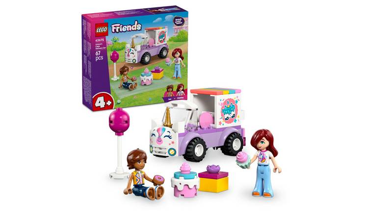 LEGO Friends Unicorn Cake Delivery Car Toy for Kids 42675