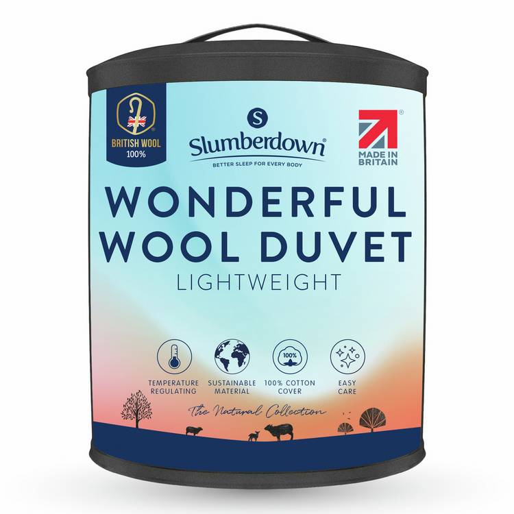Slumberdown Wonderful Wool Duvet - Single 0