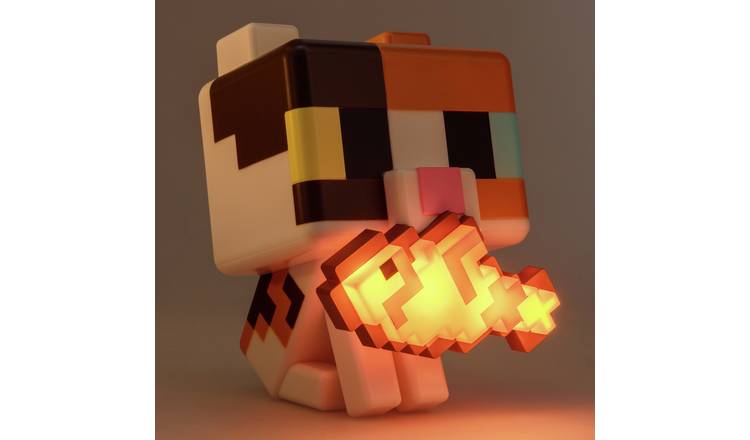 Minecraft Cat GloBuddies LED Novelty Light - Multicoloured