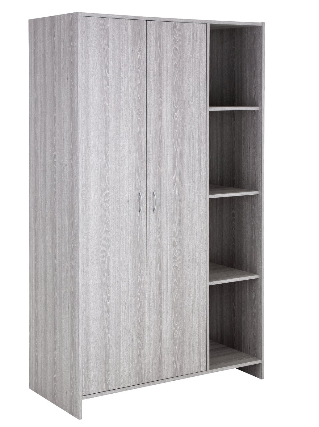 Argos Home Seville 2 Dr Open Shelf Wardrobe -Grey Oak Effect Review