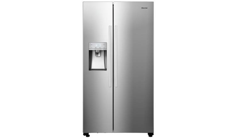 Buy Hisense Rs694n4icf Fridge Freezer Stainless Steel Fridge Freezers Argos