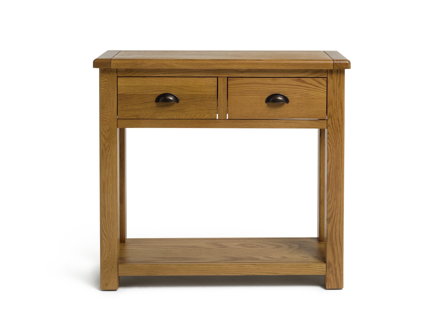 Argos Home Kent Oak & Oak Veneer 2 Drawer Console Table Review