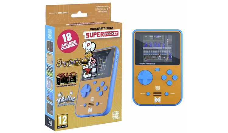 HyperMegaTech Super Pocket Data East Edition Retro Gaming