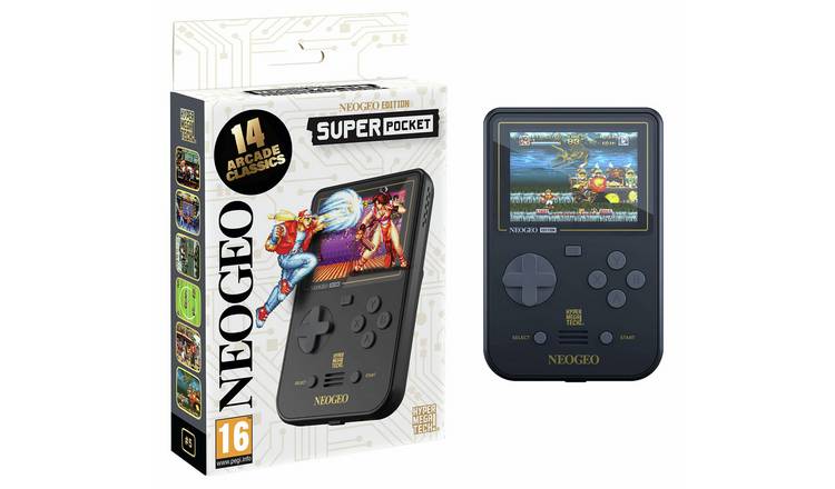 HyperMegaTech Super Pocket NEOGEO Edition Retro Gaming