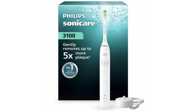 Philips Sonicare 3000 Series Electric Toothbrush - White
