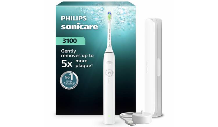 Philips Sonicare 3000 Series Electric Toothbrush - White