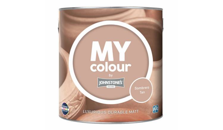 Johnstone's My Colour Durable Matt Paint Sombrero Tan 2.5L