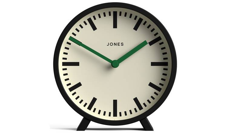 Jones Clocks Zenith Table Clock - Black