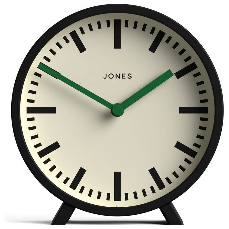 Jones Clocks Zenith Table Clock - Black 0
