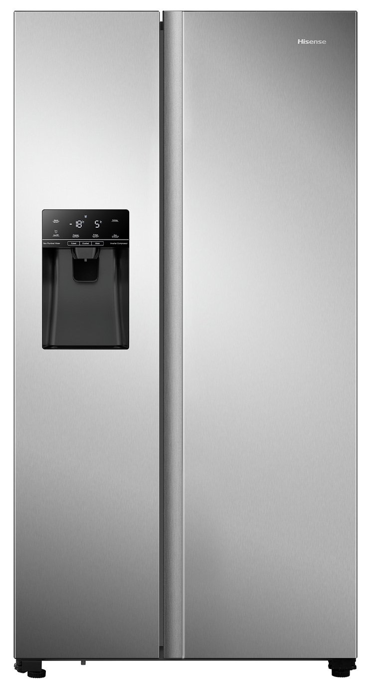 Hisense RS694N4TCF PureFlat American Fridge Freezer-S/Steel