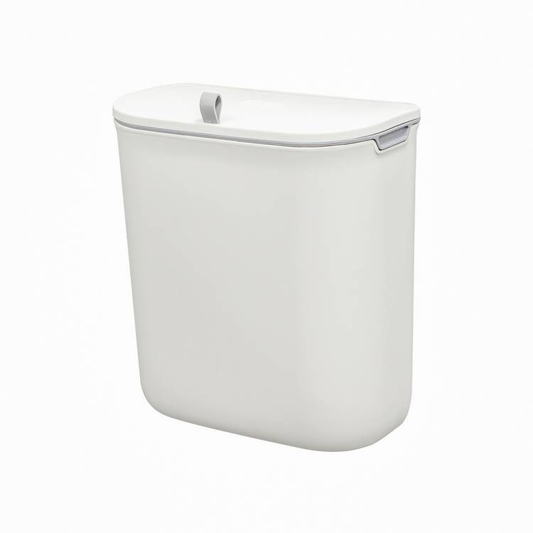 Black + Decker 7.6 Litre Cupboard Bin - White 0