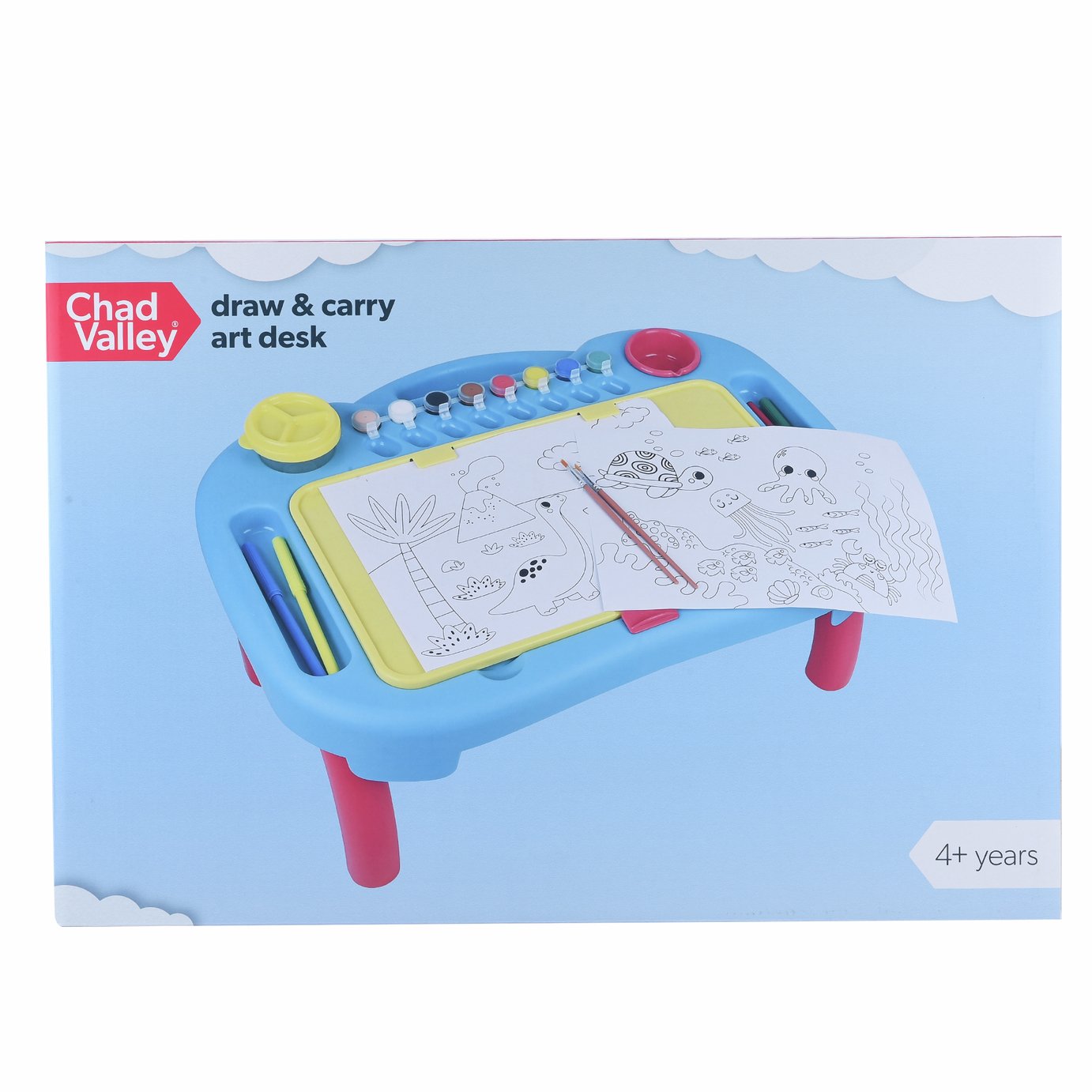Buy Chad Valley Draw And Carry Art Desk | Drawing and painting