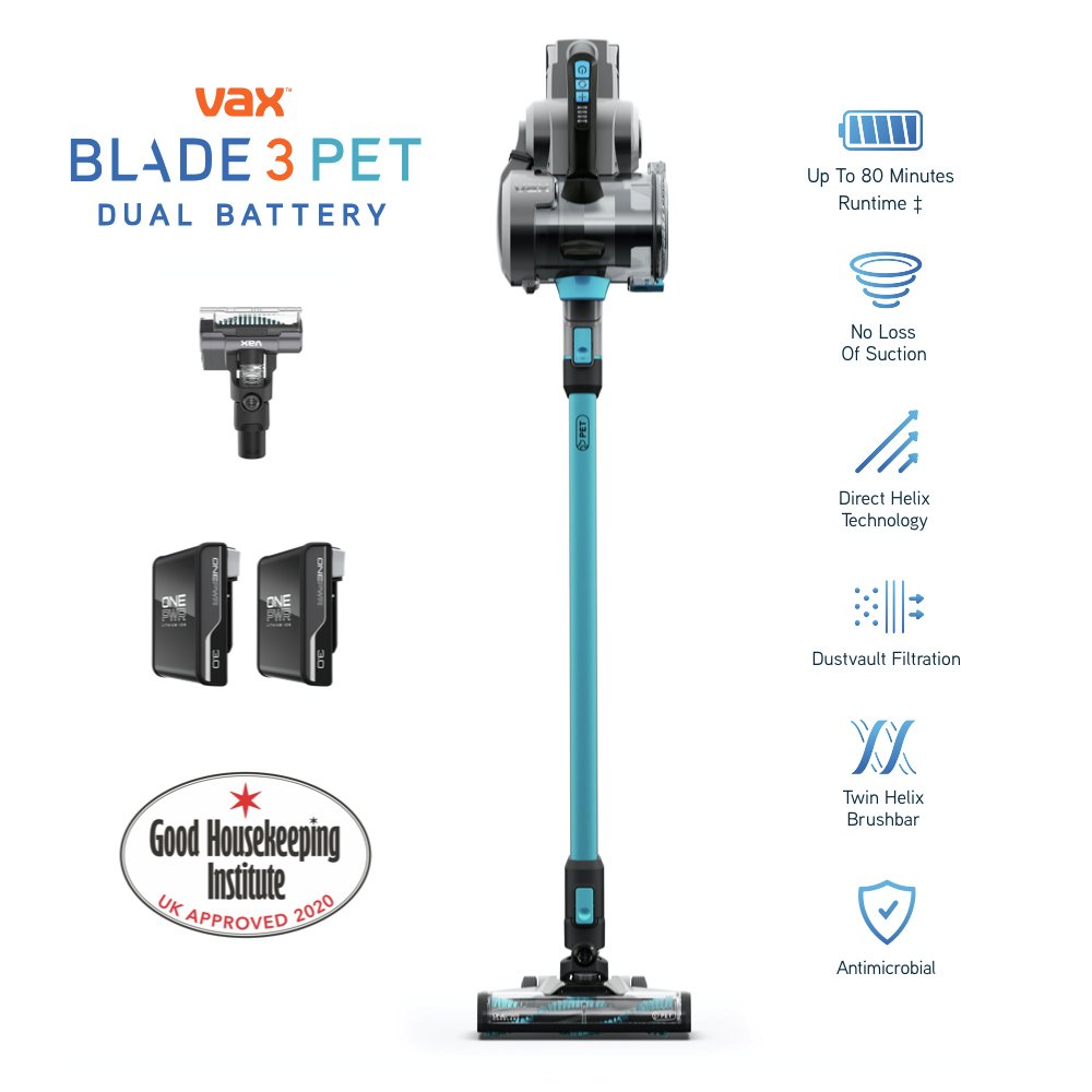 Vax ONEPWR Blade 3 PET Dual Battery Cordless Vacuum Cleaner Review