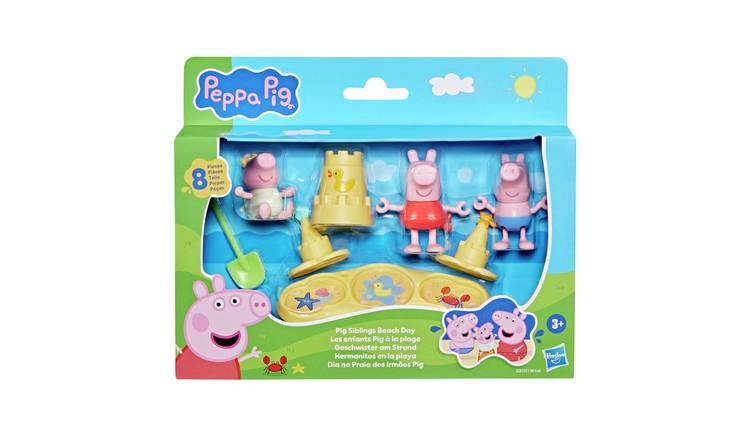 Peppa Pig Siblings Beach Day Playset