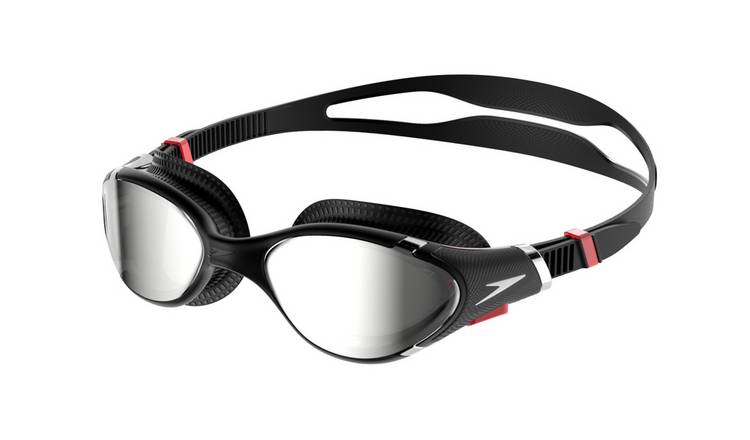 Speedo Biofuse 2.0 Mirror Goggles - Black and Silver