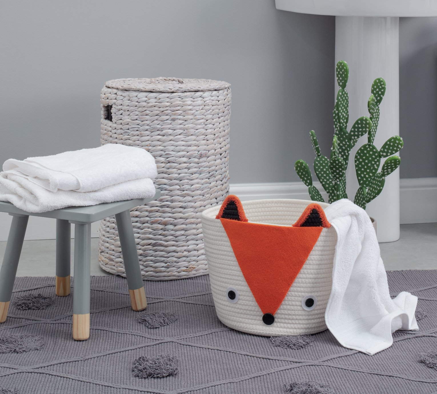 Argos Home Rope Fox Storage Basket Review