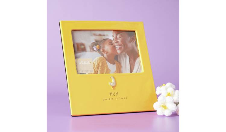 Widdop Love Life Ceramic Photo Frame 4" x 6" - Mum 