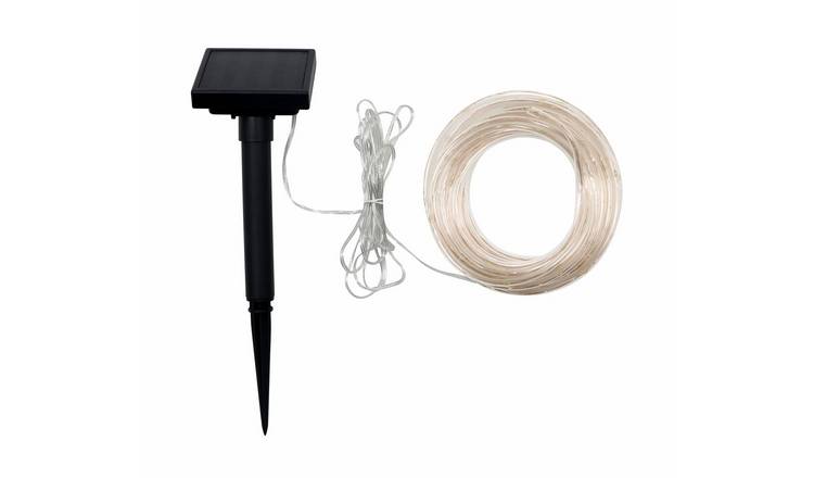 Argos Home 110 LED Solar String Lights - Warm White