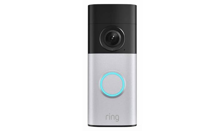 Ring Wired Video Doorbell Plus (2nd Gen) - Nickel Silver