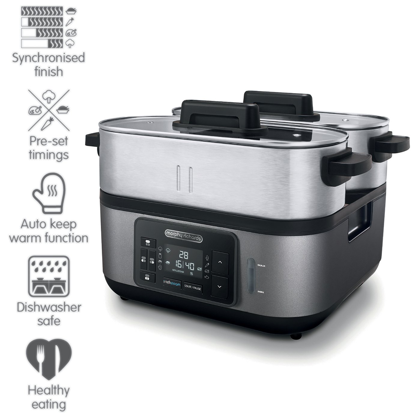 Morphy Richards 470006 3 Tier Intellisteam Steamer Review