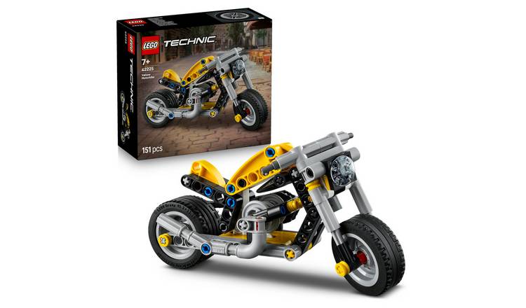 LEGO Technic Yellow Motorbike Toy Model Kit 42225 PREORDER