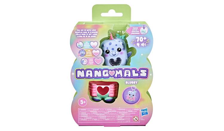Nanomals Pet Animal Interactive Mini Collactables 