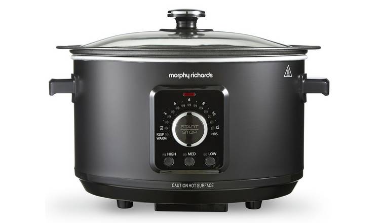 Morphy Richards Easy Time 3.5L Slow Cooker - Black