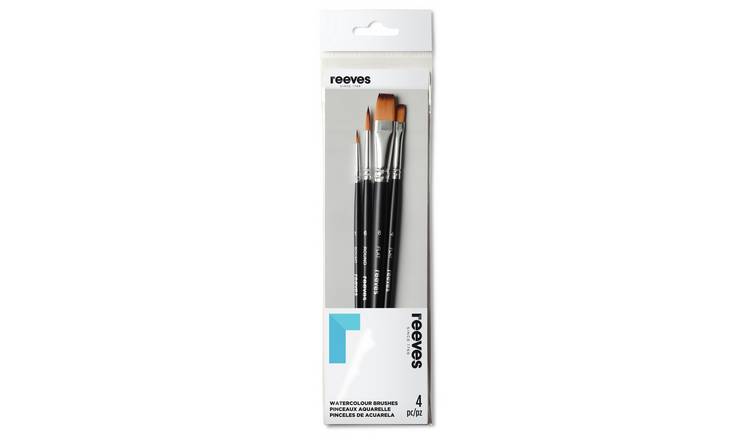 Reeves Watercolour Brush Set - Pack of 4