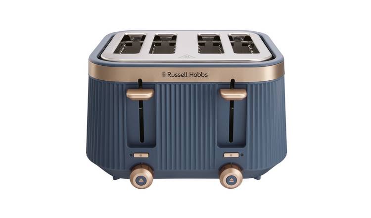 Russell Hobbs Bronte 26772 4 Slice Toaster - Soft Navy 