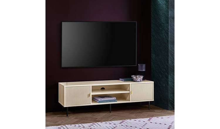 Habitat Roland 2 Door TV Unit - White