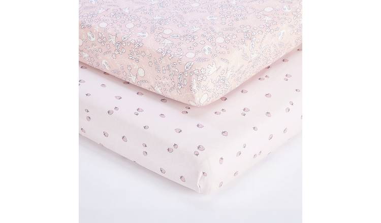Tutti Bambini Cozee Crib 2pk Tiny Tails Fitted Sheets