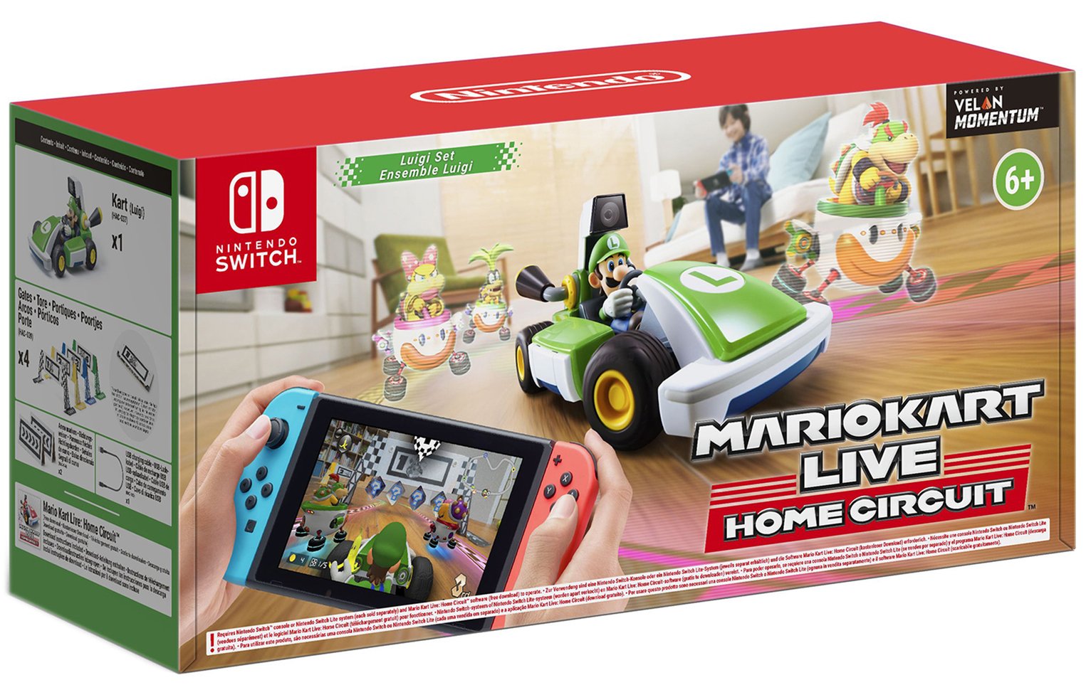 Mario Kart Live Home Circuit Luigi Edn Switch Game Pre-Order Review