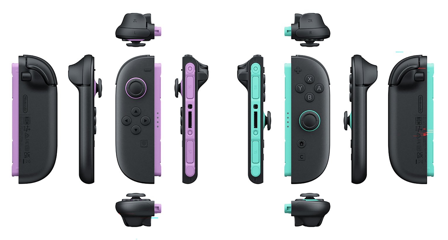 Buy Nintendo Switch 2 Joy-Con 2 Controller Pair - Purple & Green
