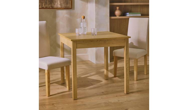 Argos Home Sendi Extend Wood 2 - 4 Seater Dining Table - Natural