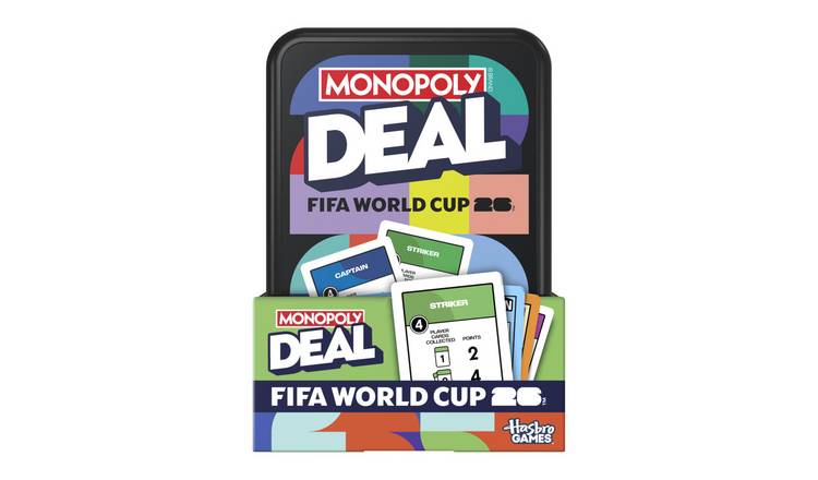 Monopoly Deal FIFA World Cup 2026 Trading Cards