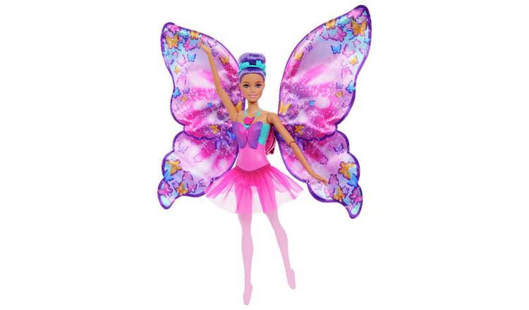 Barbie Dance and Flutter Doll with 2-in-1 Transformation