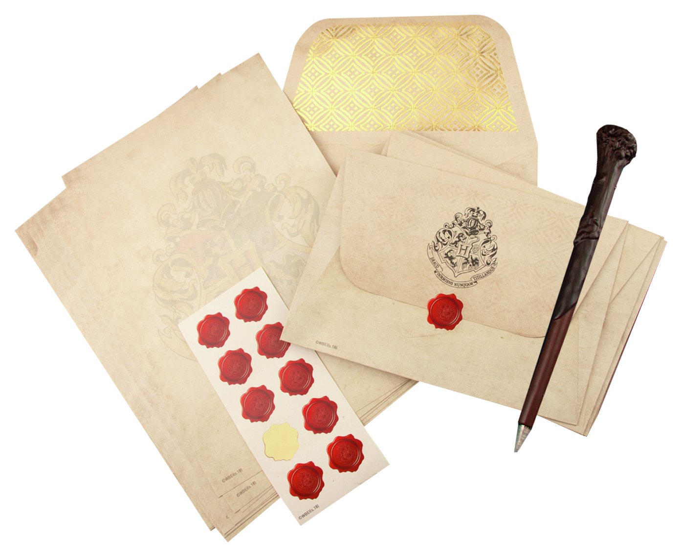 Harry Potter Hogwarts Letter Writing Kit (8521392) | Argos Price ...