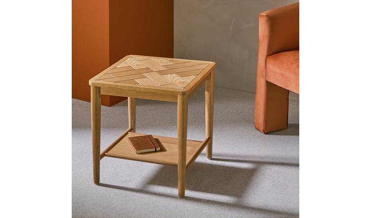 Habitat Afram Side Table - Natural