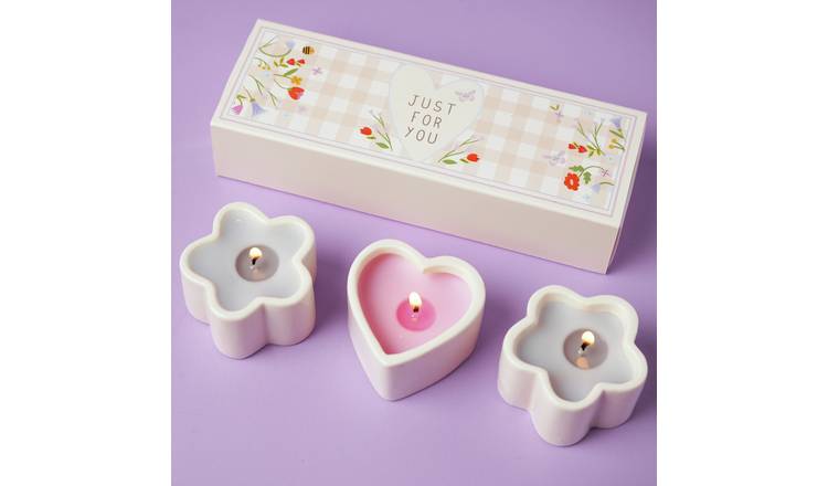 Widdop Love Life Mini Candle Gift Set Of 3 - Just For You