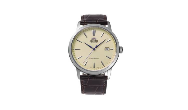 Orient AC0F Classic Mens Brown Leather Strap Watch