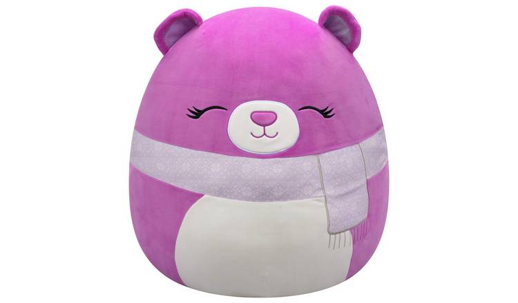 Squishmallows 20" Crisanta Purple Bear Plush