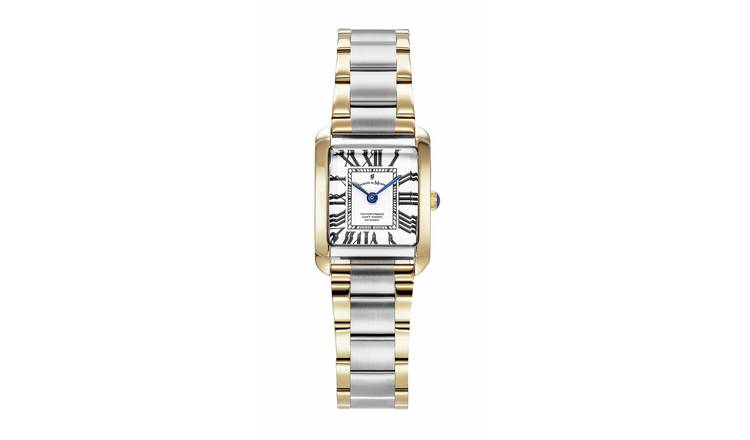 Jacques Du Manoir Emily Womens Duotone Steel Bracelet Watch